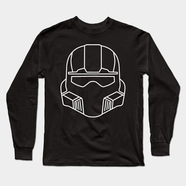 helmet divers Long Sleeve T-Shirt by AwurenSaja